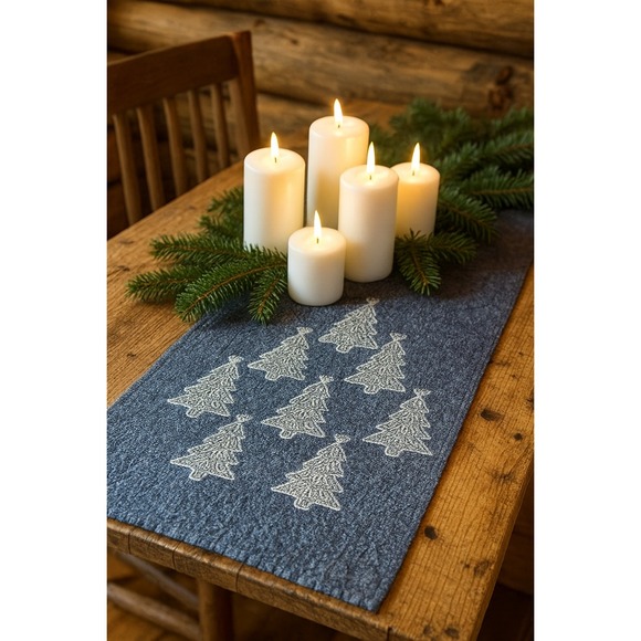 Table Runner Winter Solstice Serenade  #10 - Picture 1 of 10